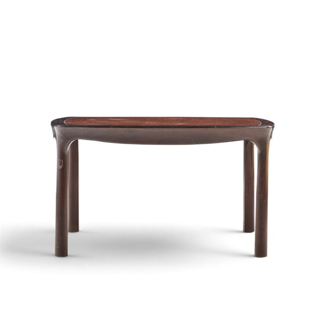 Dunbar Furniture Edward Wormley for Dunbar Mid Century Rosewood Coffee Table For Sale - Image 4 of 10