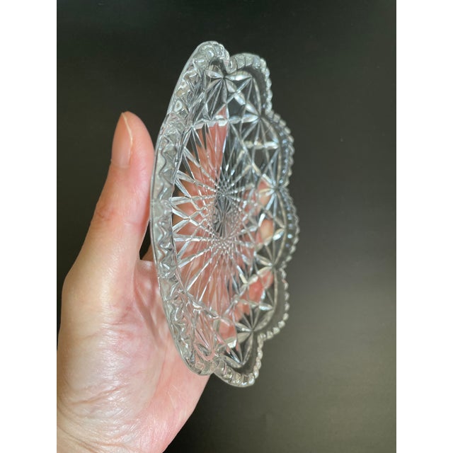 Glass Vintage Domed Covered Butter Dish by Fostoria Glass For Sale - Image 7 of 9