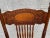 Early 20th Century Set of 8 Antique Oak Press Back Cane Seat Dining Chairs For Sale - Image 10 of 13