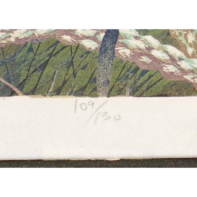 "Apache Trail" by Gordon Mortensen Hand Signed, Titled, Dated and Numbered by the artist in pencil Unframed Limited...