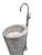 Platinum Dornbracht Meta Floor-Mounted Basin Mixer For Sale - Image 8 of 8