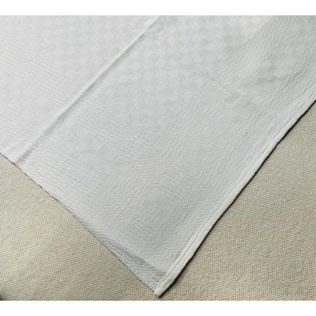 Antique French Damask Linen Dinner Napkins, Monogrammed Ft, Set of 8 | C. 1930s For Sale - Image 14 of 18