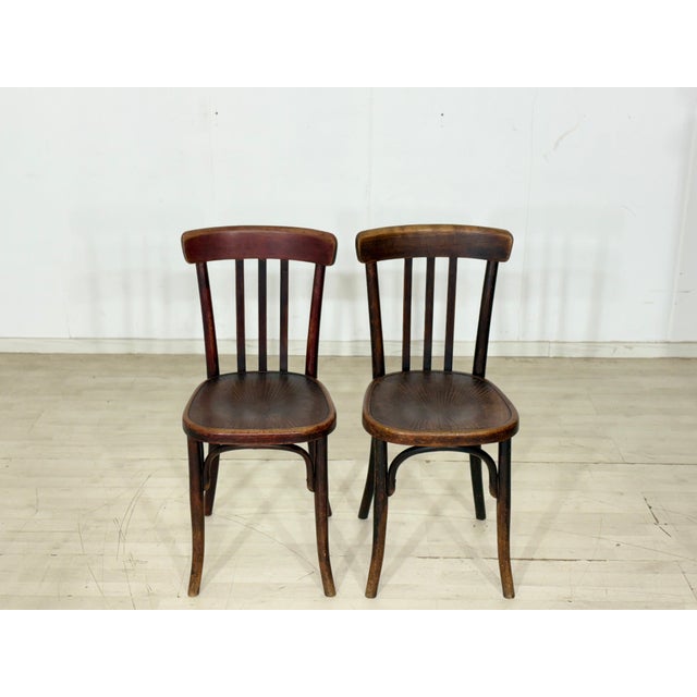 Oak Dining Chairs, Set of 4 For Sale - Image 8 of 11
