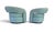 Textile Signed Weiman Targa Swivel Chairs, a Pair For Sale - Image 7 of 17