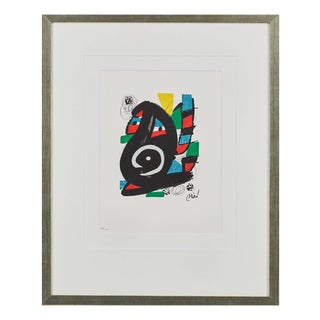 Joan Miró, La Mélodie Acide, Planche XIV, 1980, Lithograph For Sale