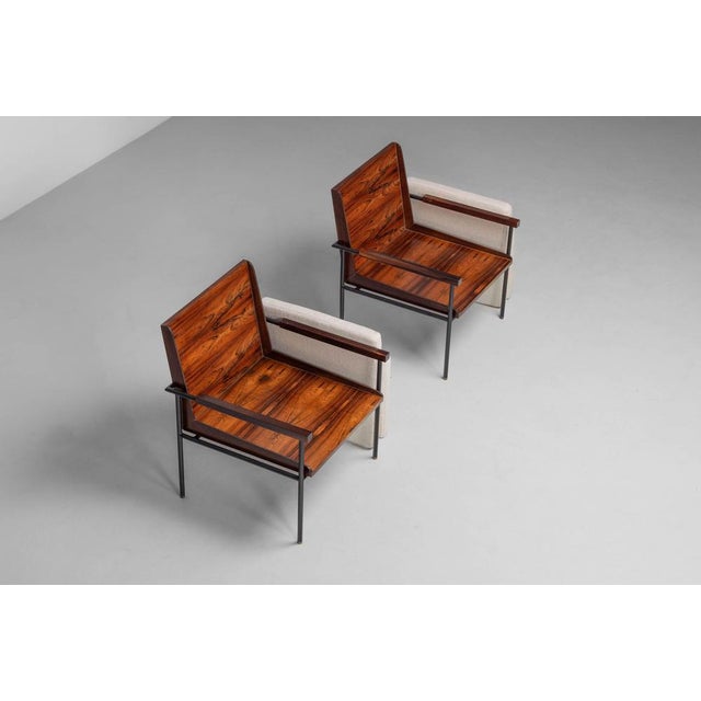 Set of UL19 Chairs by Geraldo De Barros for Unilabor Brazil, 1955 For Sale - Image 12 of 18
