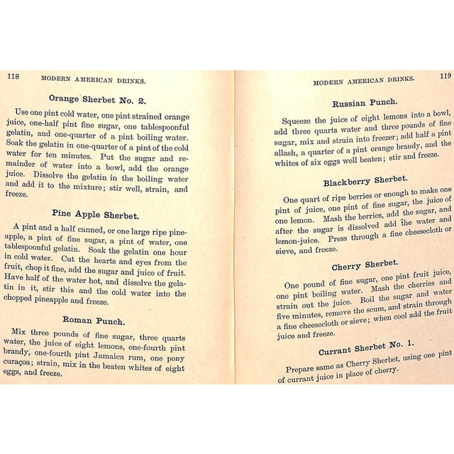 1900 - 1909 "Modern American Drinks: How to Mix and Serve All Kinds of Cups and Drinks" 1900 Kappeler, George J. For Sale - Image 5 of 11