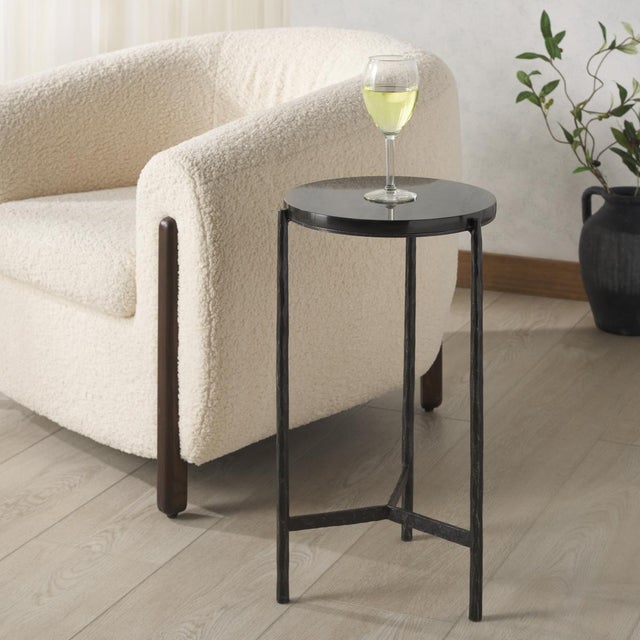 Introducing our new Marylou Marble Top Drink Table, a stylish fusion of elegance and durability. This fashionable affair...