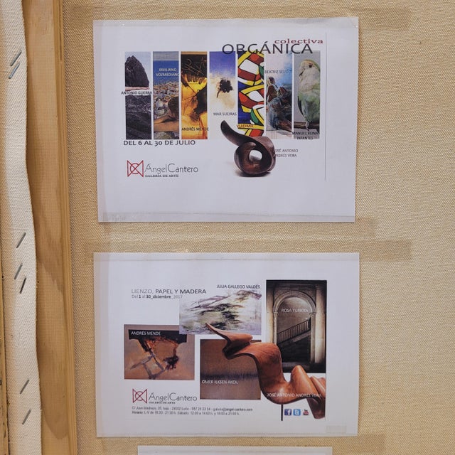 Andrés Mende, H5 Abstract Informalist Artwork, 2017, Oil on Canvas For Sale - Image 16 of 18