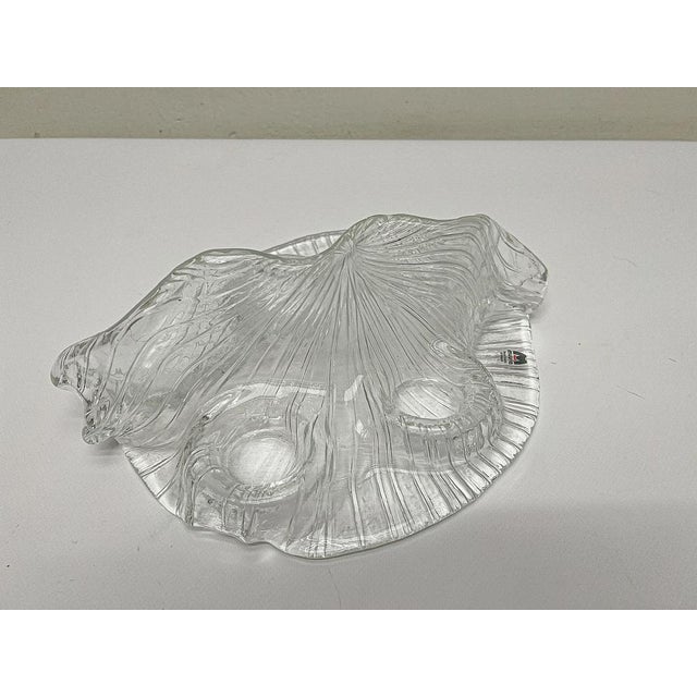 1970s Vintage Art Glass Candleholder by Muurla Finland, 1970s For Sale - Image 5 of 12