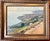 Antique 19th Century French Impressionist Landscape Oil Painting of the Riviera / Mediterranean Sea Coast For Sale In New York - Image 6 of 9