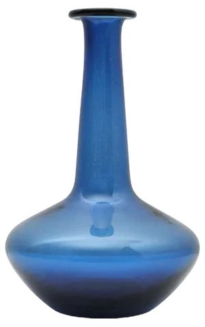 Scandinavian Modern Vase by Jacob E. Bang for Holmegaard Denmark, 1960s