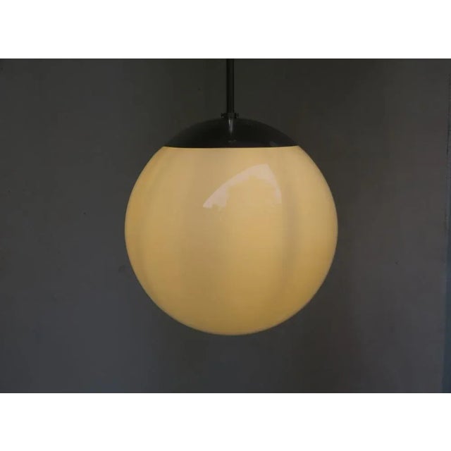 1930s Bauhaus Ceiling Lamp from WMF Ikora For Sale - Image 5 of 16
