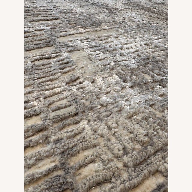 Textile Rh Carto Hand-Knotted Rug, 8x10 For Sale - Image 7 of 8