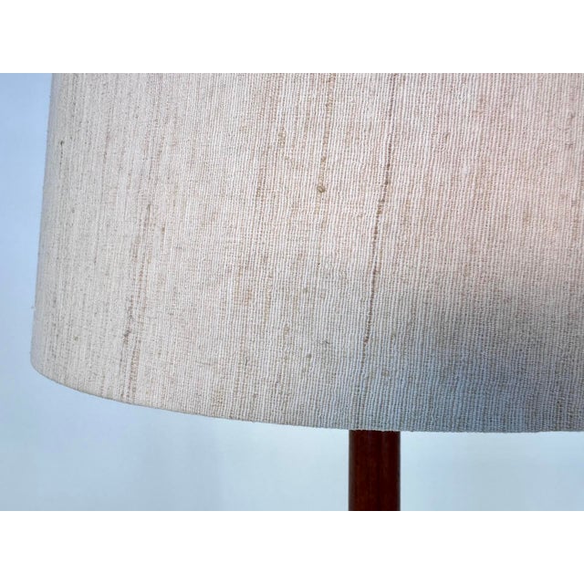 Large Sculptural Height-Adjustable Floor Lamp in Teak from Domus, Germany, 1970s For Sale - Image 15 of 18