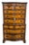Serpentine Burr Walnut Chest of Drawers, 1910 For Sale