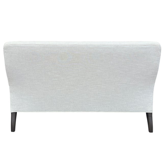 Metal Lee Industries Traditional Loveseat Sofa For Sale - Image 7 of 9