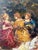 Romantic Ladies in a Lush Garden, Signed European Oil Painting, Belle Époque, 1800s For Sale - Image 4 of 18