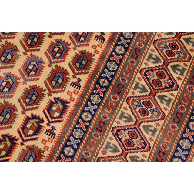 Textile 1980s 1980s Vintage Sherwan Sacha Wool Rug -7′3″ × 10′2″ For Sale - Image 7 of 10