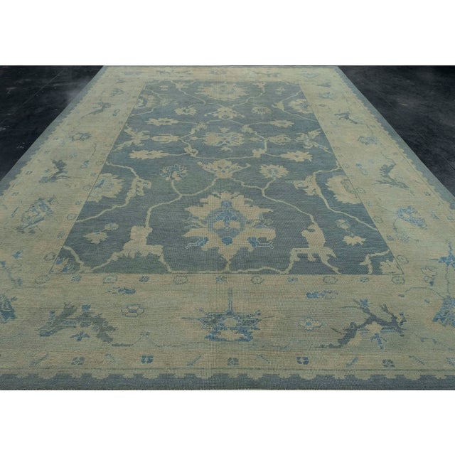 Turkish Oushak Rug 9'10" x 14' #18594 Explore a curated collection of hallway runners, wool rugs, and handmade...