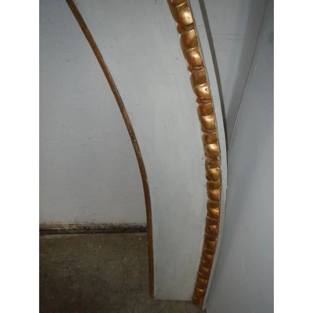 Gold Italian Lacquered Frame with Torciglione Forge Gold, 1920s For Sale - Image 8 of 13