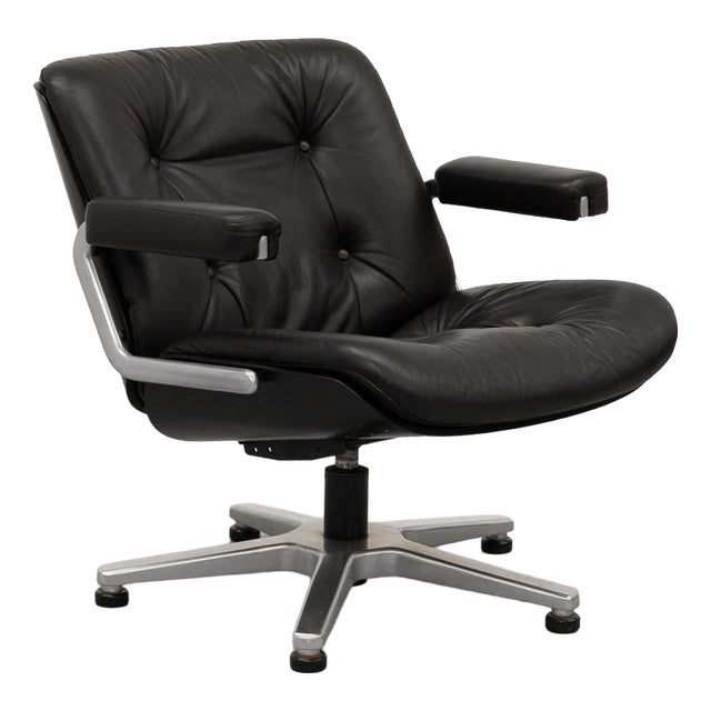 Swivel Lounge Chair by Karl Dittert for Stoll Giroflex, 1970s For Sale