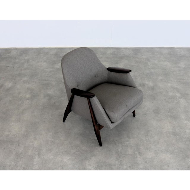 Vintage Seating Area Armchair and Sofa by Svante Skogh for Asko, 1950s, Set of 2 For Sale - Image 9 of 18