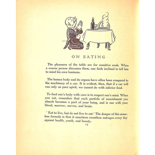 "The Happy Glutton an Essay on Cooking" 1931 Laubreaux, Alin For Sale In New York - Image 6 of 10