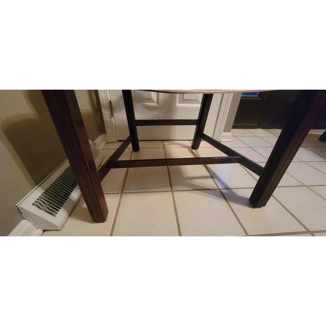 1930's-1940's Chippendale Style Ladder Back Armchairs- A Pair For Sale - Image 12 of 18