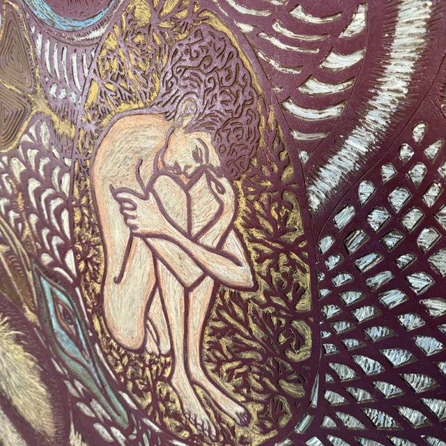 Leda and the Swan Relief Block by Kurt Bingler, 1978 For Sale - Image 17 of 18