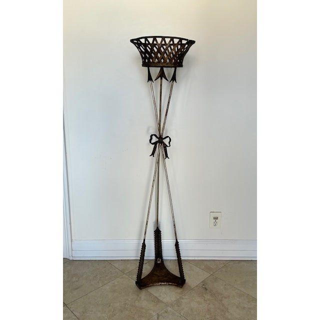 Late 19th Century Late 19th Century French Basket Jardinieres For Sale - Image 5 of 10