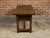 French 1800s Walnut Desk with Three Drawers, Carved Floral Motifs and Patina For Sale - Image 11 of 12