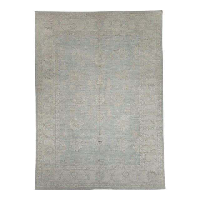 Oushak Rug 9'11" x 13'9" For Sale