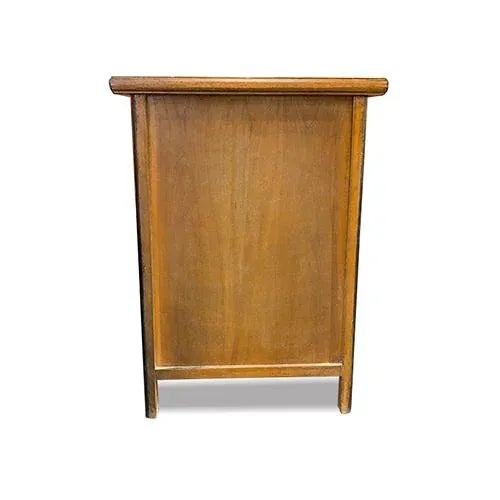 1980s Asian Pearl River Black Nightstand For Sale - Image 5 of 6