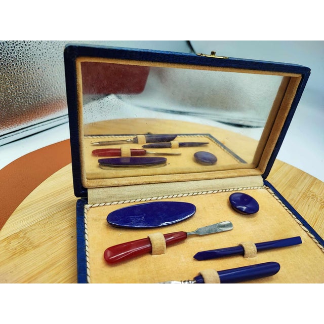 Art Deco Manicure Set in Box, 1920s, Set of 6 For Sale - Image 3 of 8
