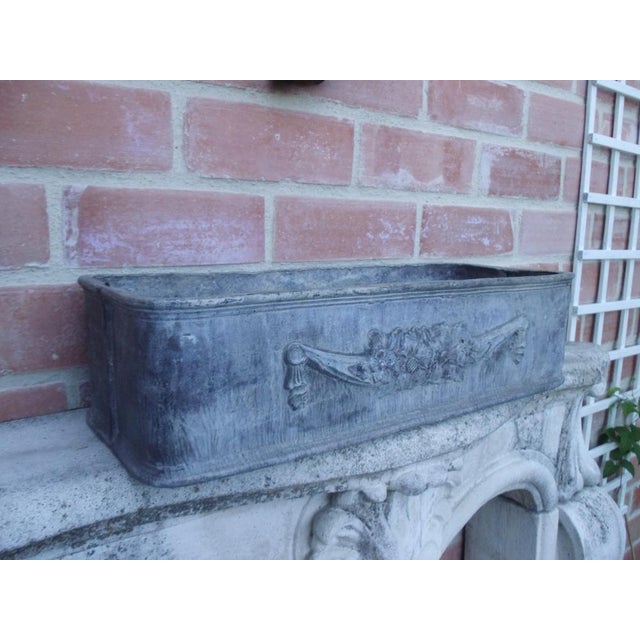 Cast Lead Flower Box, 1980s For Sale - Image 13 of 14