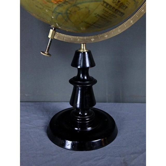 Late 19th Century Globe from J. Forest, 1890s For Sale - Image 12 of 18