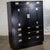 Mid 20th Century Mid to Late 20th Century Modern Campaign Henredon Black Entertainment Cabinet or Armoire For Sale - Image 5 of 18