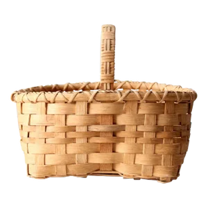 Vintage Splint Weave Basket