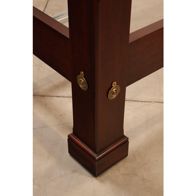 Henkel Harris King Mahogany Poster Bed For Sale - Image 9 of 18