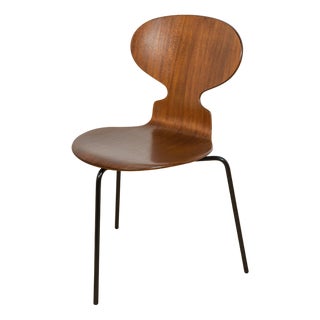 Model 3101 Ant Chair in Teak by Arne Jacobsen for Fritz Hansen, 1970s For Sale