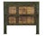 Queen Headboard Constructed From an Antique Indian Painted Teakwood Door and Pillars For Sale - Image 4 of 5