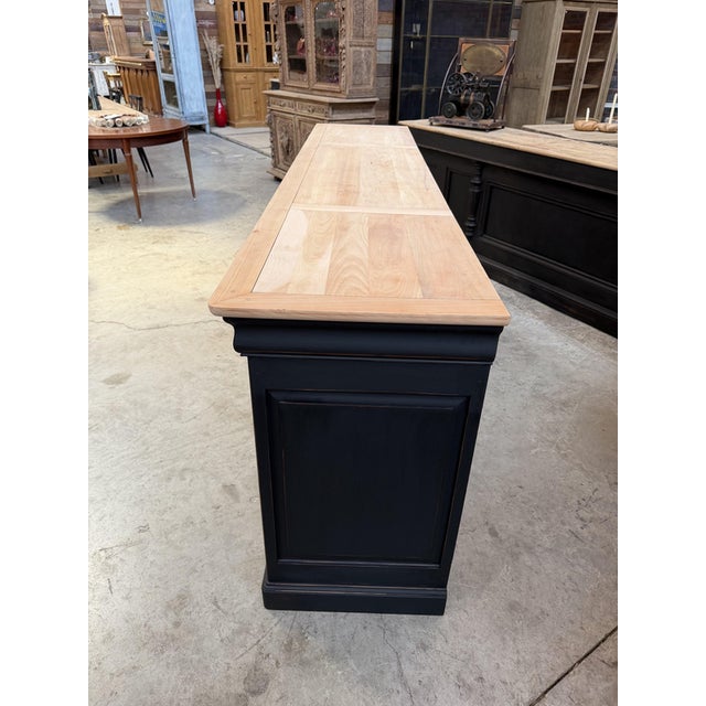 4-Door Cherrywood Sideboard, 1970s For Sale - Image 17 of 18