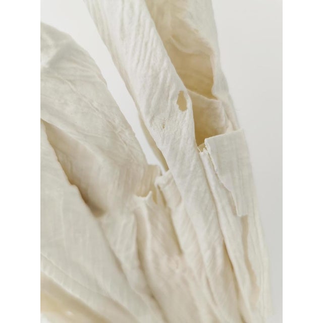 Ceramic Fold Ii Sculpture by Dora Stanczel For Sale - Image 7 of 18