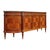 Brown Louis XVI French Enfilade Grand Buffet For Sale - Image 8 of 9