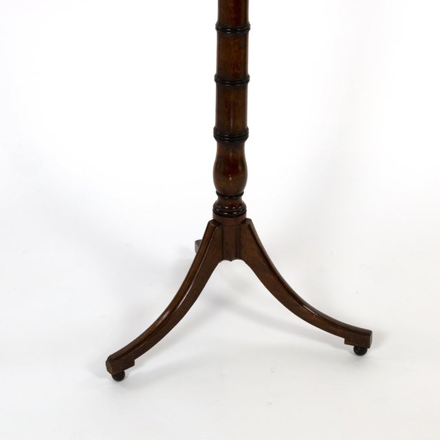Early 19th Century English Regency Walnut Duet Stand For Sale - Image 4 of 13
