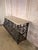 Antique French Console Table, Wrought Iron & Marble, Circa 1880 For Sale - Image 4 of 18