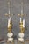 Pair French Louis XV Style Bronze Ormolu & Rock Crystal Lamps For Sale - Image 10 of 14