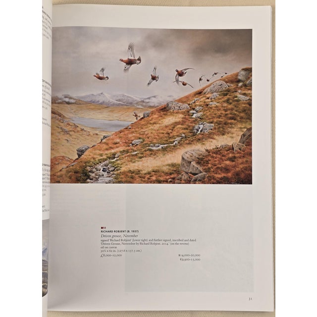 Sporting and Wildlife Art Auction Catalogue. Christie's South Kensington, July 2014 For Sale - Image 4 of 6