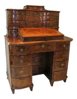 Southern German or Italian 24 Drawer Desk